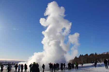 Amazing hot geysers famous