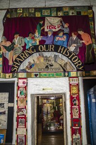 Edinburgh museum door opening