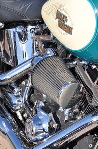 Motorcycle technical engine photo