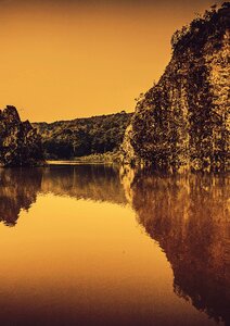 Landscape stone water