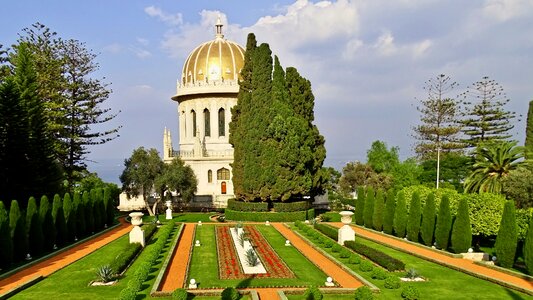 Bahá ' í weltzentrum shrine bahá ' í faith garden