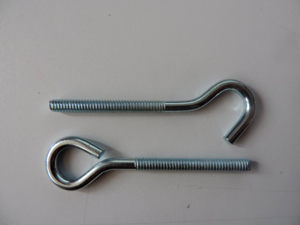 Construction nuts eyebolts