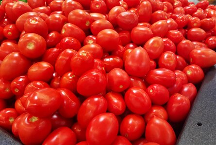 Grocery red vegetables