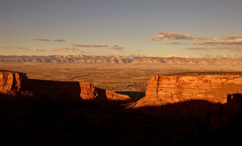 Mountains horizon view