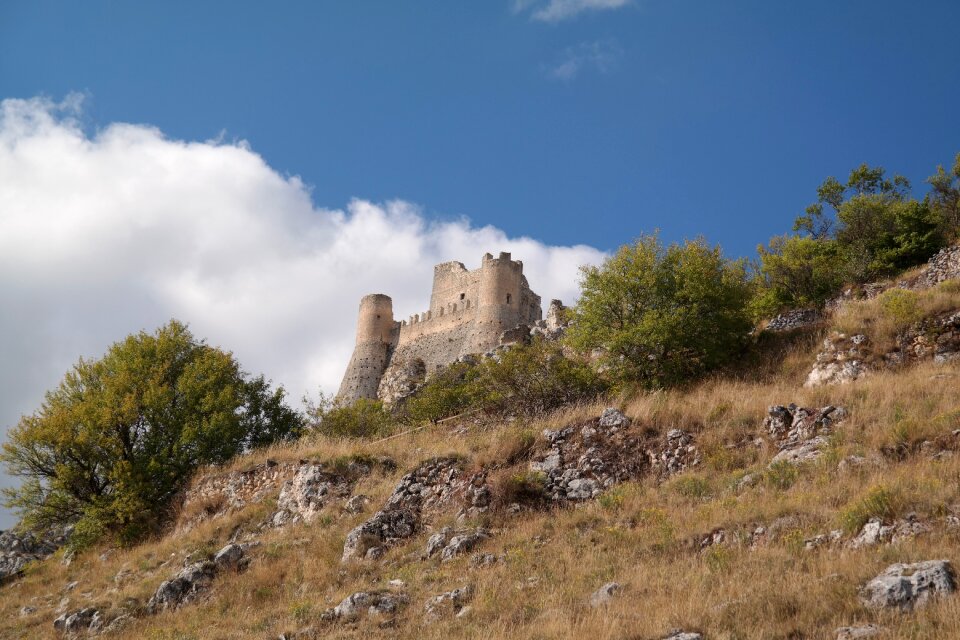 Castle walls abruzzo