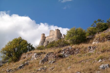 Castle walls abruzzo