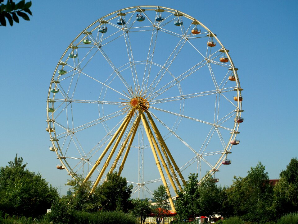 Ferris wheel fair festival