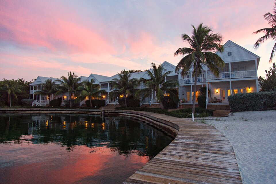Sunset beach tropical