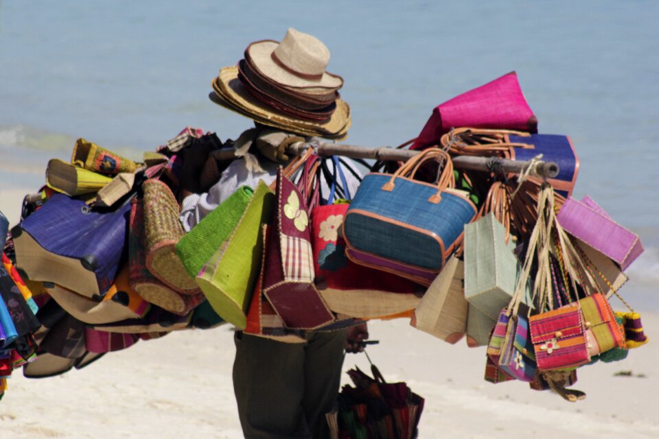 Beach hats mauritius