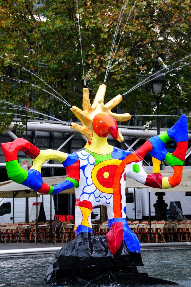 Art figure colorful