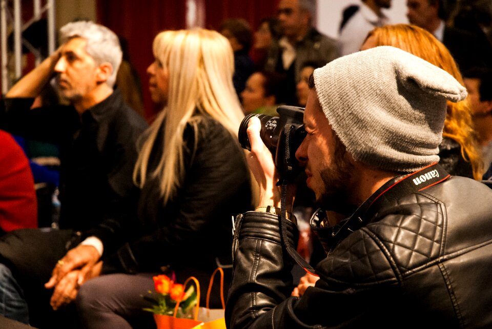Presentation model photographer