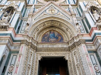 Cathedral architecture tuscany photo