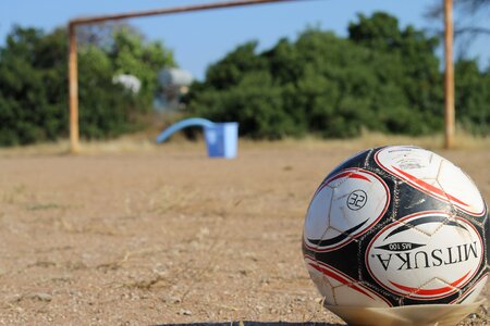 Mitsuka penalty kick brown football
