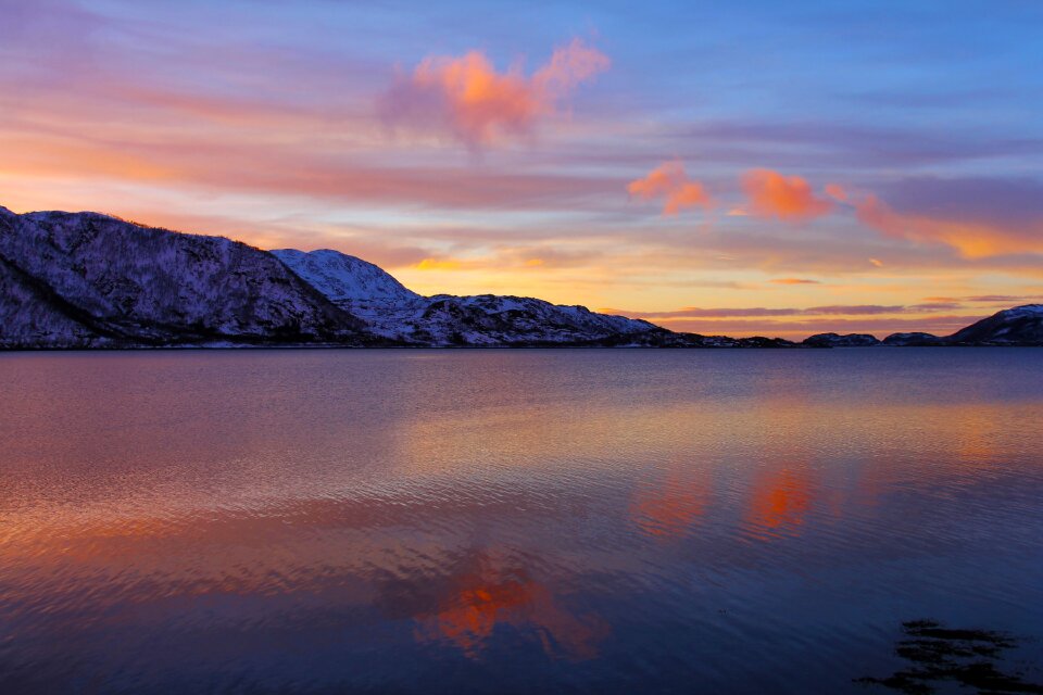 Red blue reflection