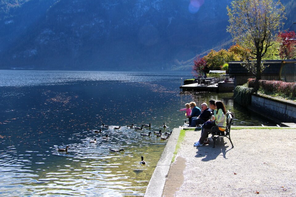 Peaceful calm family time