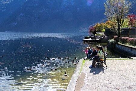 Peaceful calm family time photo