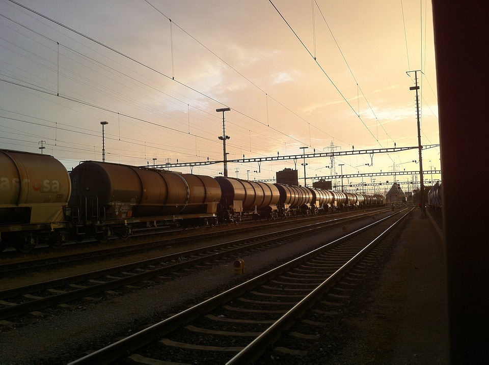 Railway station muttenz switzerland