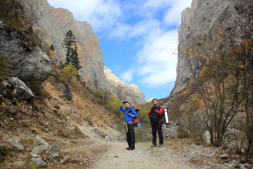In gannan prefecture hiking china