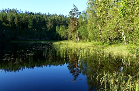 Water lake mirroring