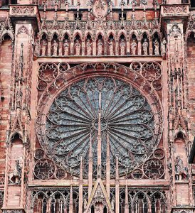 Portal decorated cathedral