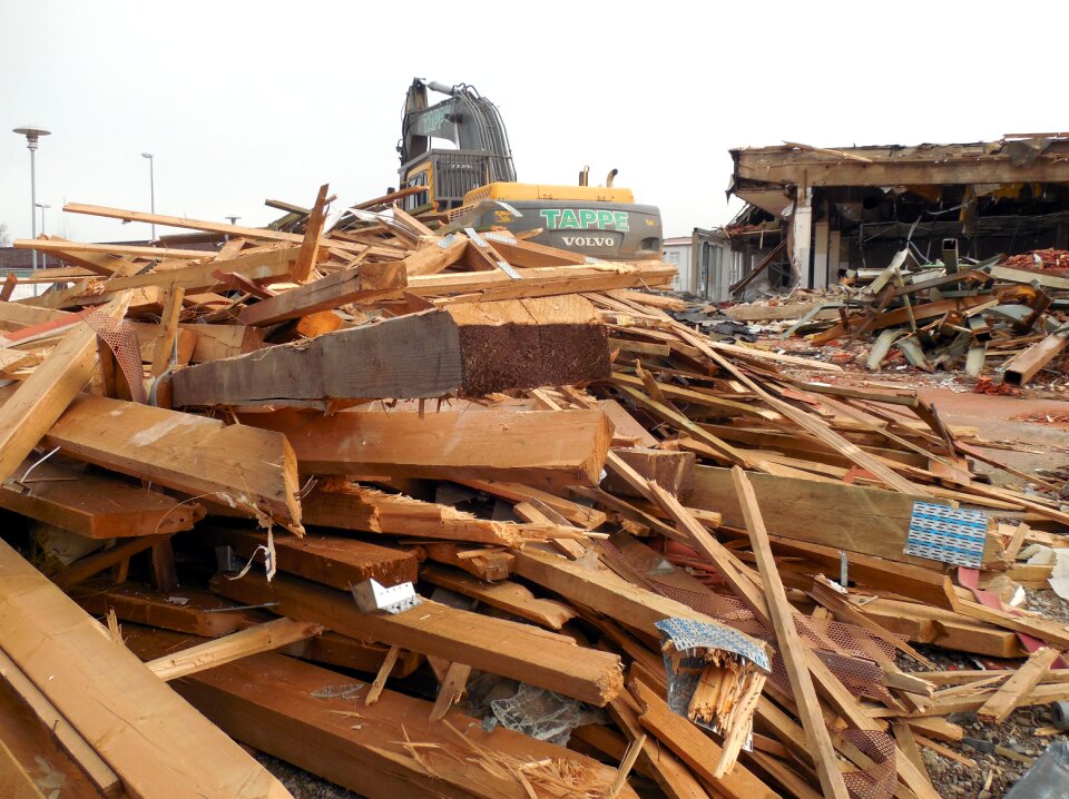Site ruin destroyed