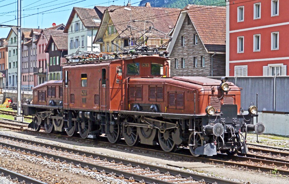 Depot of erstfeld operational historically