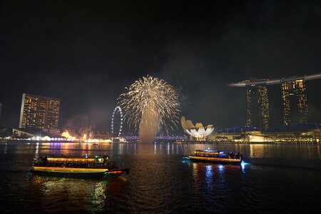 Chinese new year celebration marina