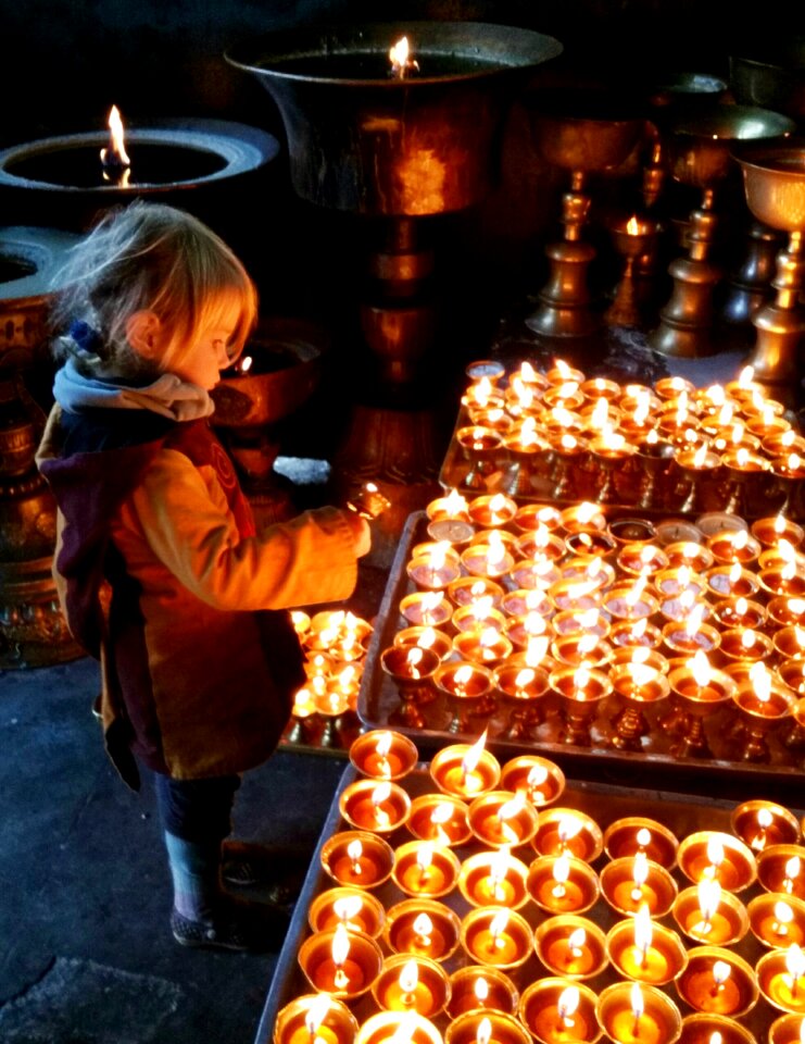Candle nepal church