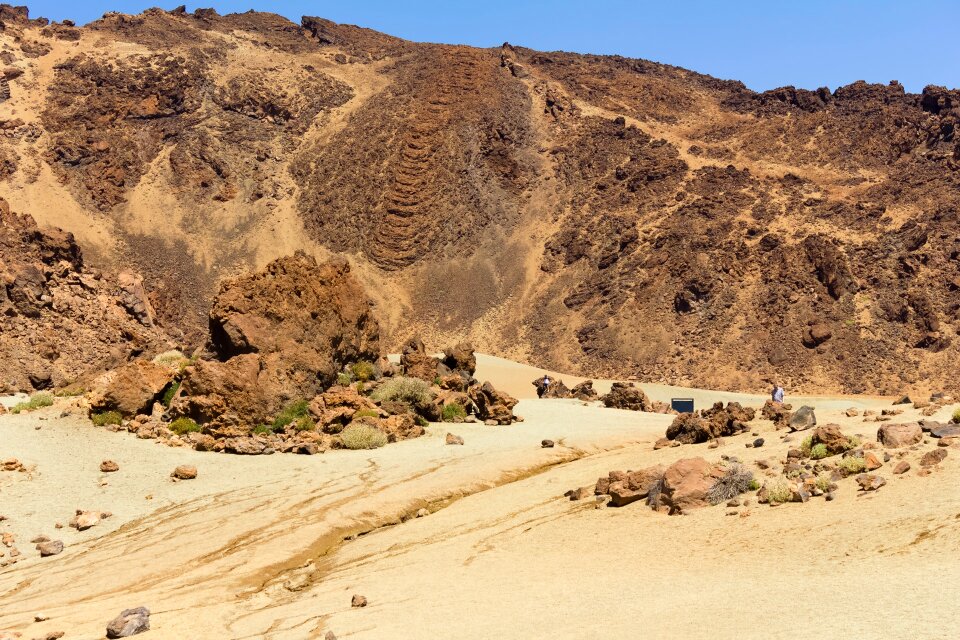 Tenerife volcanic island