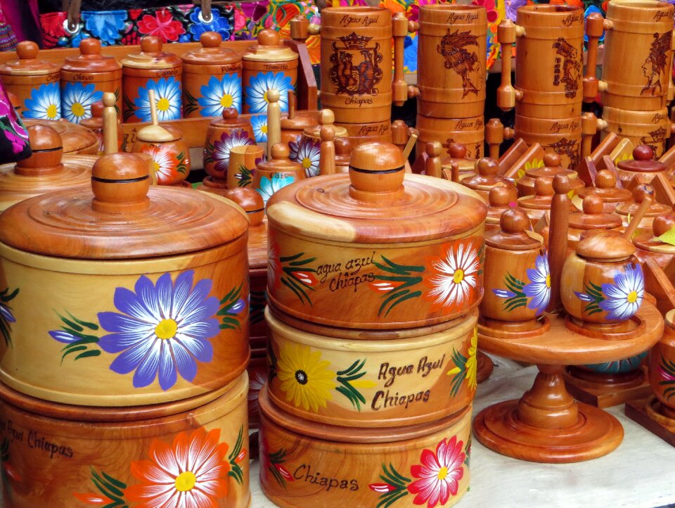 Market display terracotta