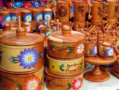 Market display terracotta