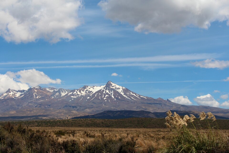 Nature landscape peak photo