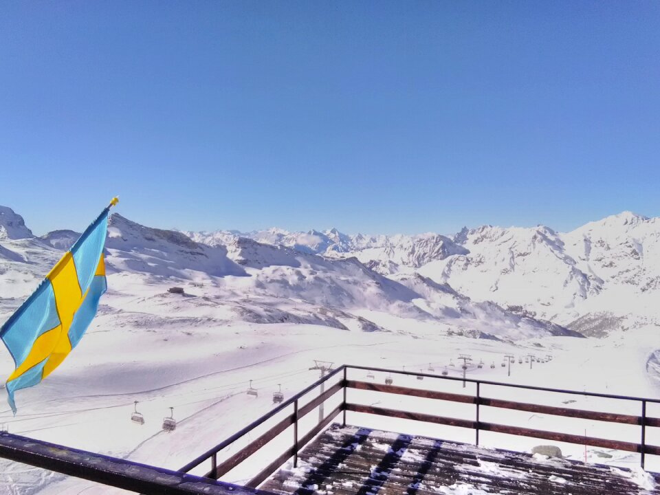 Mountain snow alps