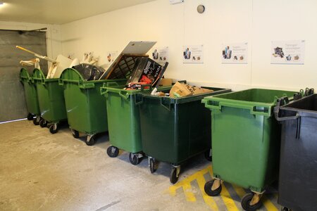 Recycling eco cottage waste recycling photo