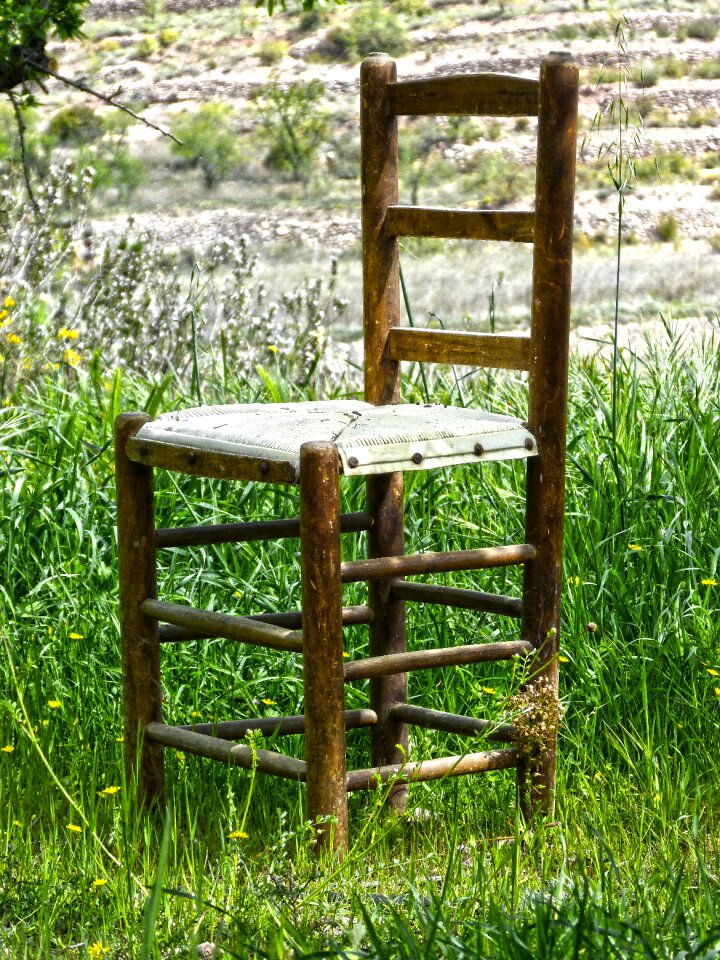 Field old abandoned