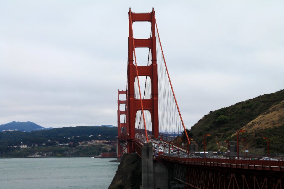Bridge red san francisco