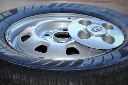 Car auto tires rim photo