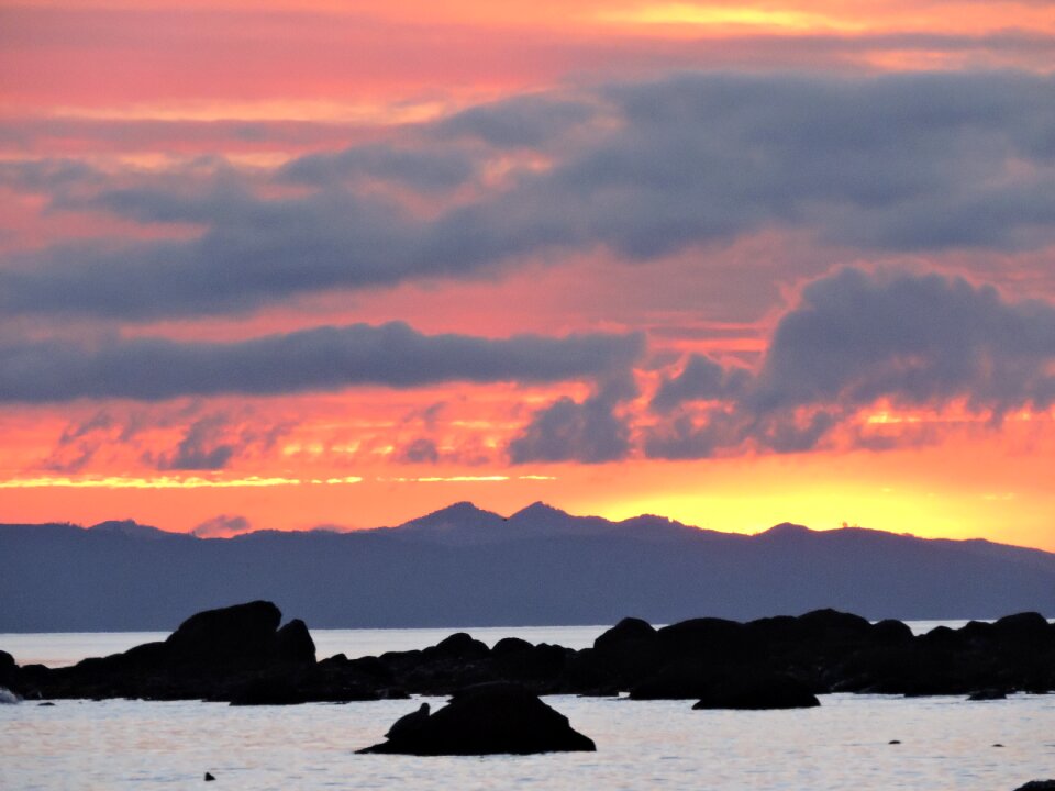 Sea water coast