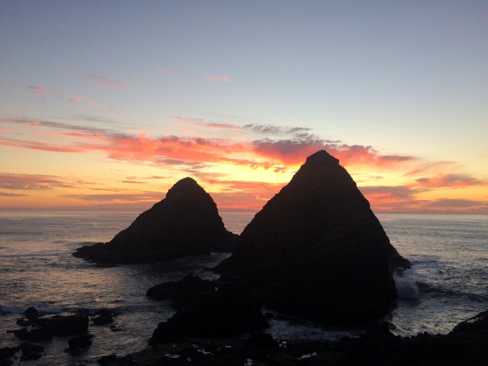 Ocean pacific landscape photo