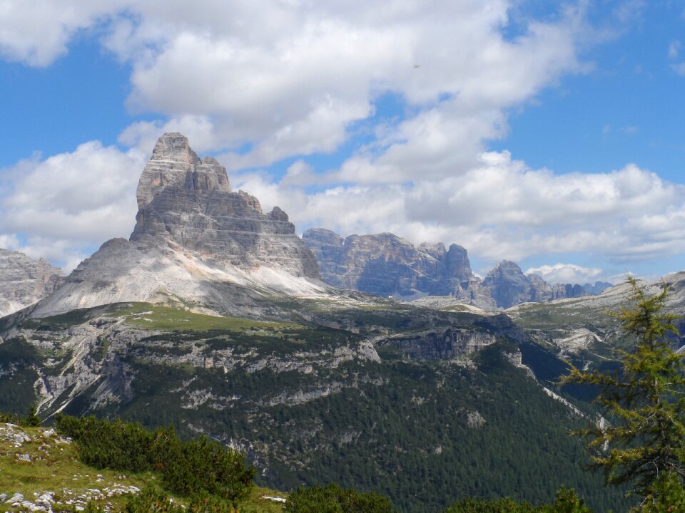 Dolomites hiking nature