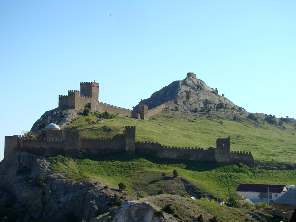Crimea sudak and novy svet genoese fortress
