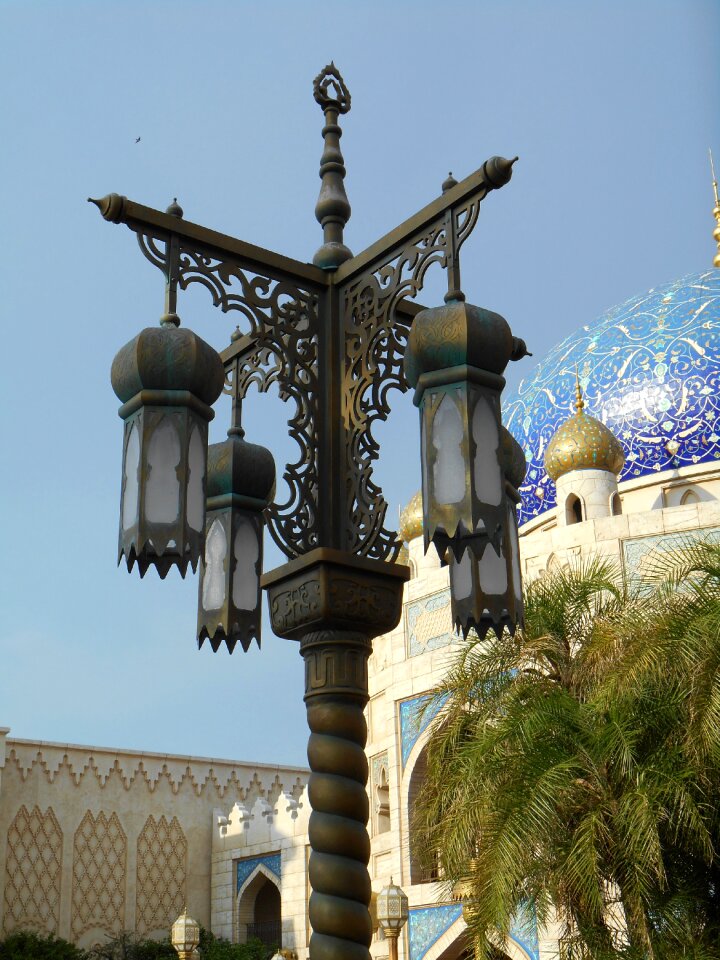 Street lights tokyo disneysea light