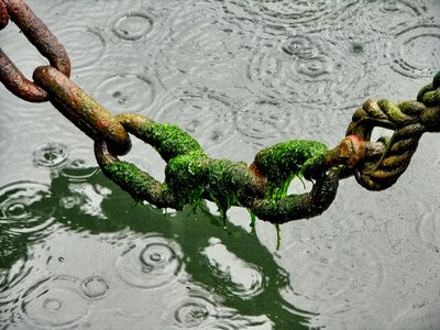 Water rust rain