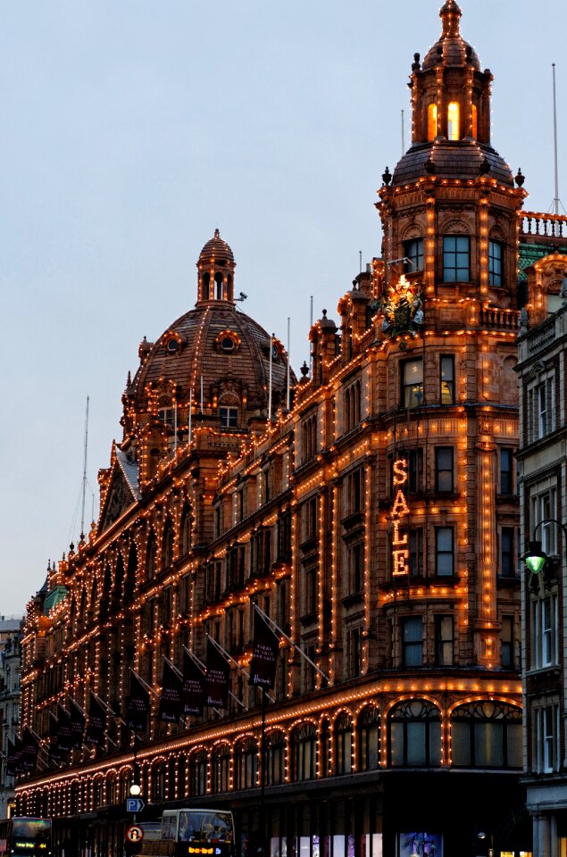 Department stores christmas lights