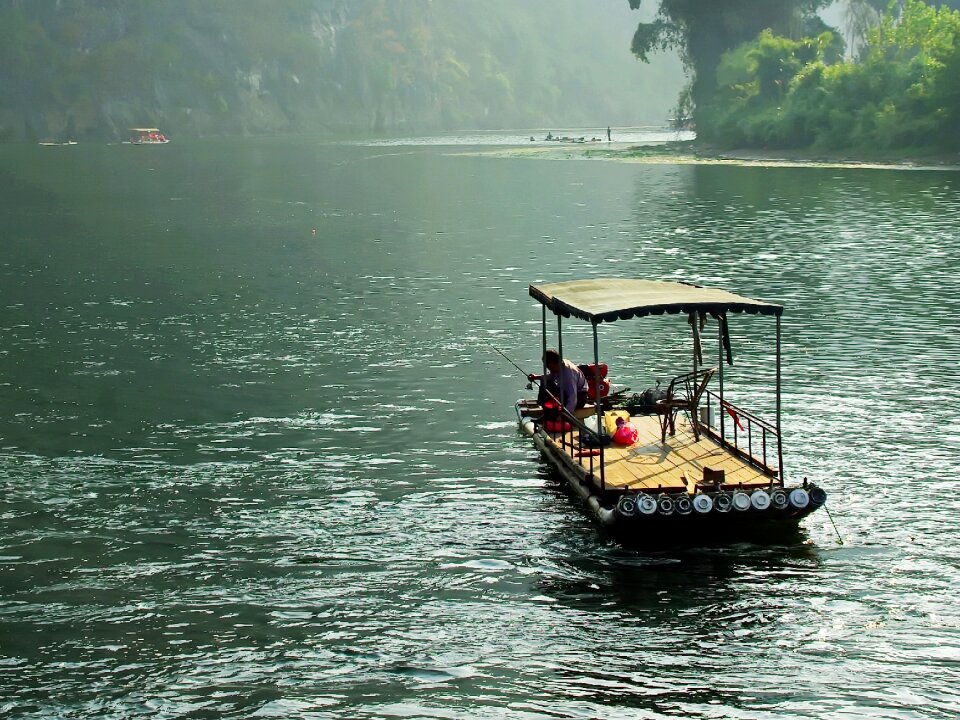 Mist dampness boat