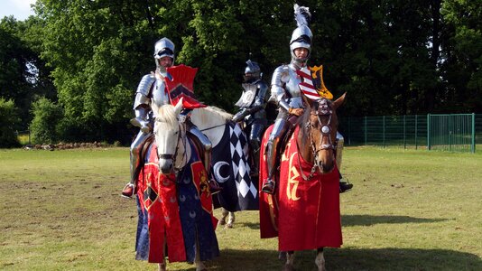 Middle ages armor chivalry