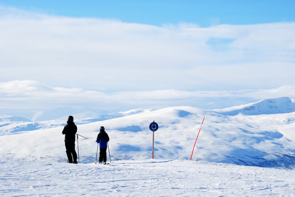Mountain white fells