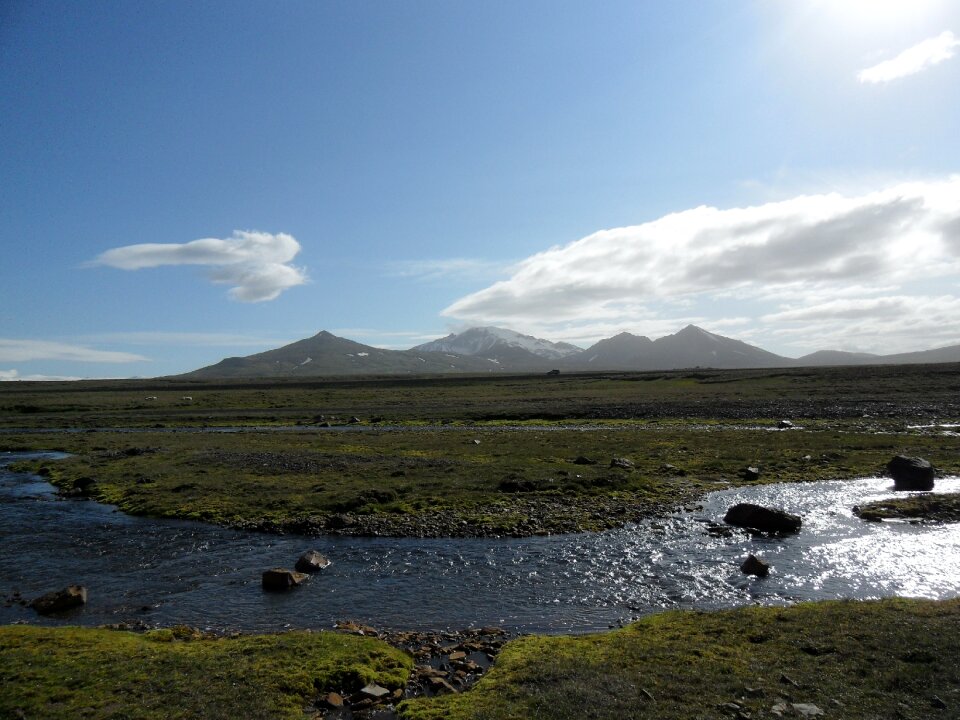 River water landscape