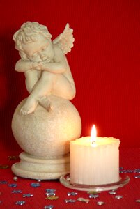 Christmas candle fishing rod