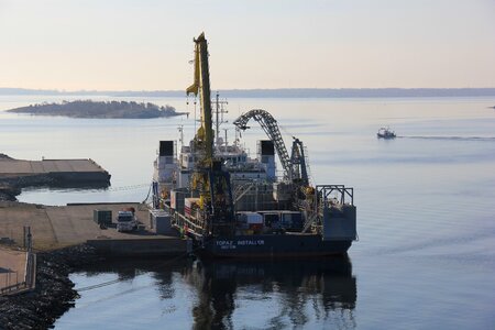 Industrial water the baltic sea